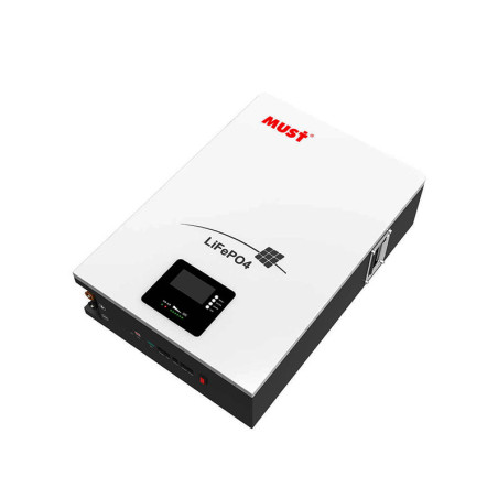 Akumulator solarny litowy LiFePo4 51,2V 50AH BMS 2,5Kw