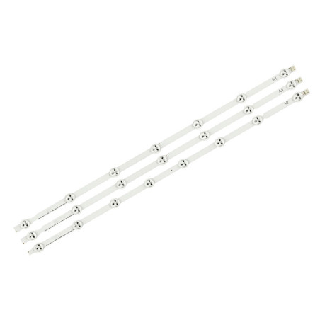 LED bar Blaupunkt 32inch 7+7+8 LEDs set 3pcs