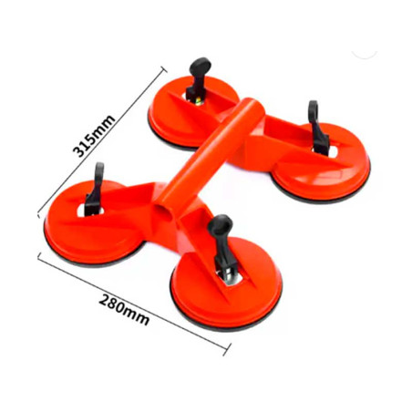 Suction cup for windshield/glass handling, max 110kg