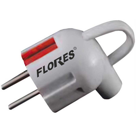 Stecker weiß mit Kabel