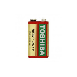 Battery 9V non-alkaline Toshiba shrink