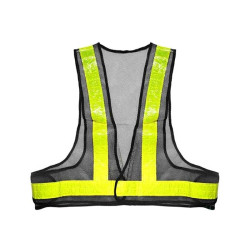 Reflective vest mesh yellow