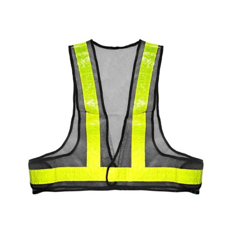Reflective vest mesh yellow