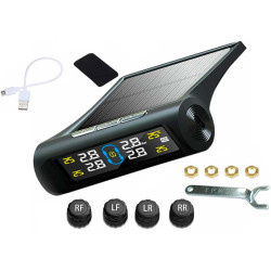Reifendrucksensoren mit Solardisplay