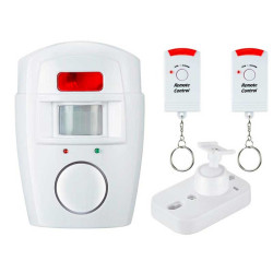 Bewegungsmelder-Alarm mit 2 Fernbedienungen