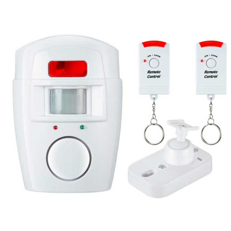 Alarma senzor miscare cu 2 telecomenzi