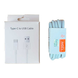 USB to Type-C cable 6A 120W