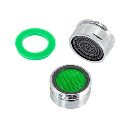 Water filter with aerator