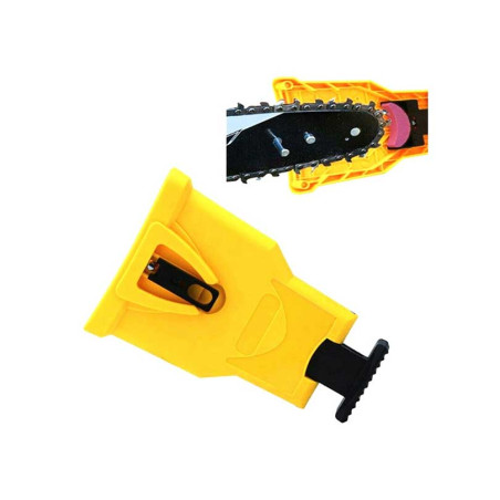 Chainsaw chain sharpening tool