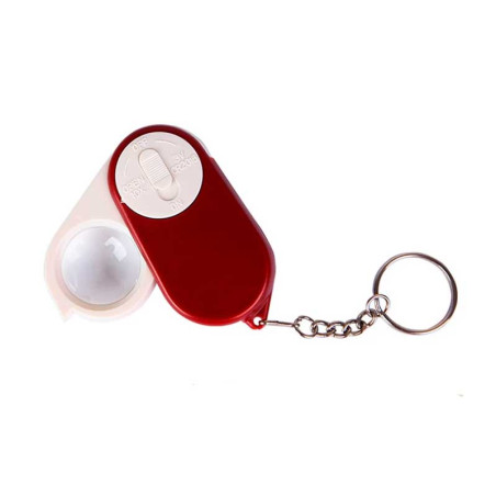 Keychain with 10X magnifier BST-J106