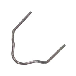 Halb-oval Klammern für Kunststoffschweißpistole Set 100 Stück