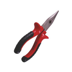 Flachmeißel/Spitzmeißel mit rot-schwarzem Griff