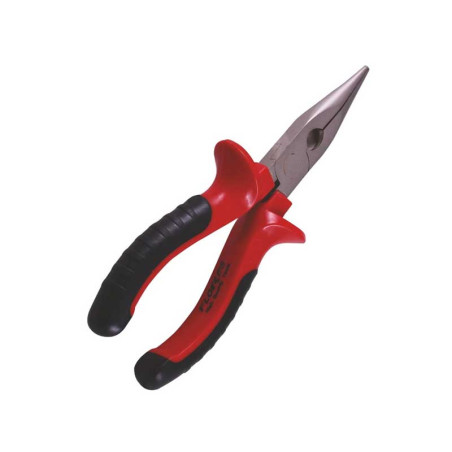 Flachmeißel/Spitzmeißel mit rot-schwarzem Griff