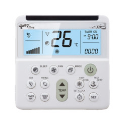 Universal wall-mount air conditioner remote