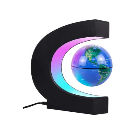 Lampa birou glob cu levitatie magnetica