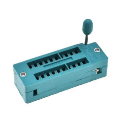 ZIF DIP socket 20-pin