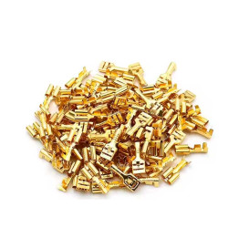 Flachsteckhülse nicht isoliert 4,8mm Set 100 Stk.