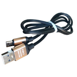 Thick rubberized Type-C cable black