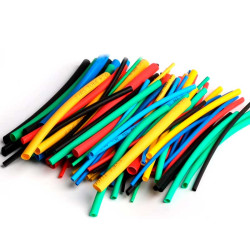 Set of 200 heat shrink tubes