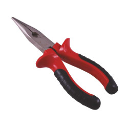 Chisel/spike with red+black handle no.6