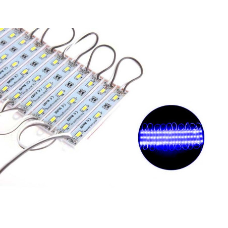 Neon 3 LEDs SMD 5730 blau