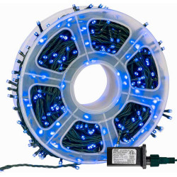 Christmas tree LED string lights 80m blue