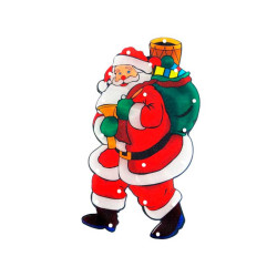 Weihnachtsmann-Dekoration