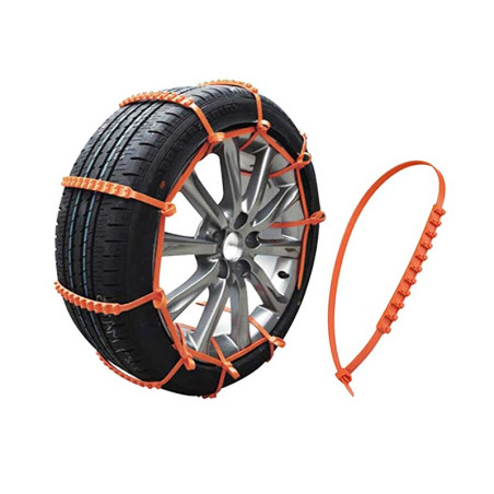Anti-slip tape alternative to snow chains