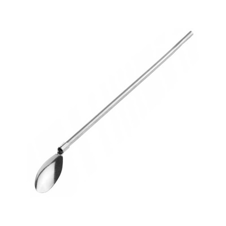 2-in-1 straw and spoon set of 6 pcs