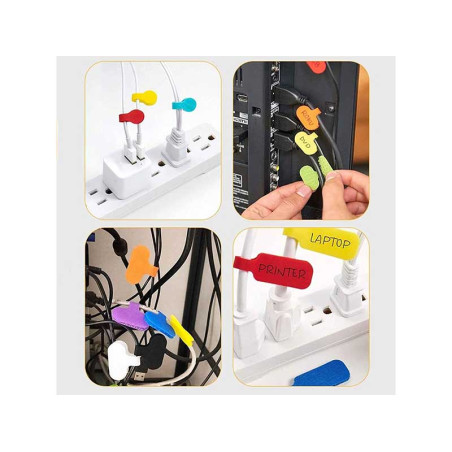 Etichete pentru cabluri set 10buc