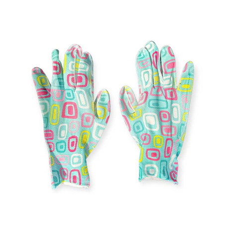 Gartenhandschuhe türkis Nr.9