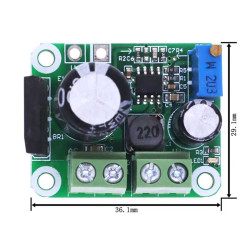 Modul step down AC-DC de la 5-20V la 3.3-18V 2A