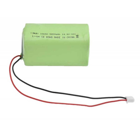 Battery pack 4x18650 Li-Ion 14.8–16V 5000mAh