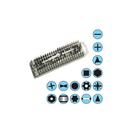 Set 100 Schraubendreher-Bits ProsKit