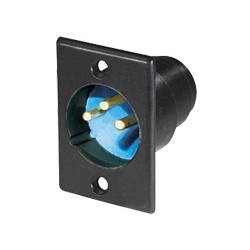 Wtyk mikrofonowy męski panel XLR-3MC
