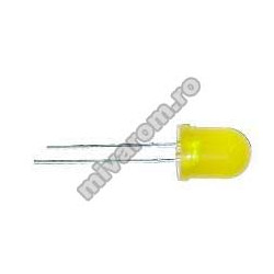Dioda LED 10mm żółta