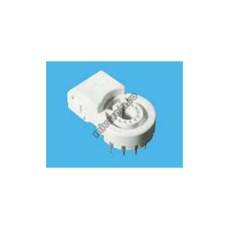 Gniazdo lampowe 9p szeroka szyjka GZS 10-2-1