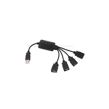 USB-Hub 4 Ports am Kabel