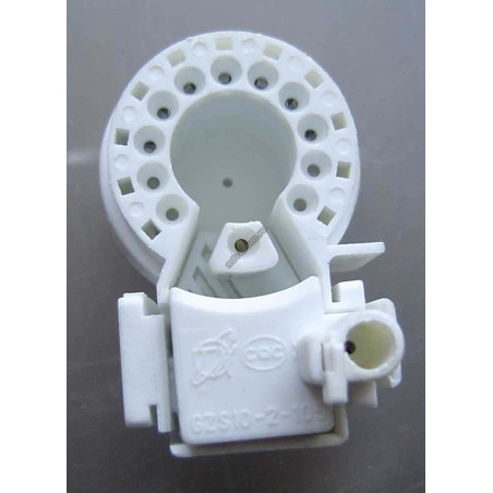 Tube socket 9p wide neck GZS10-2-105