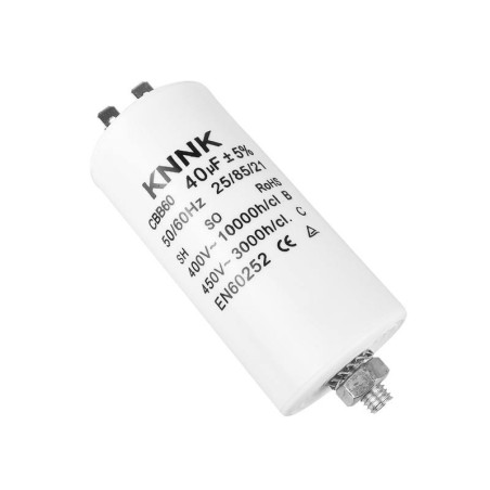 Kondensator CP 40 µF/450 V