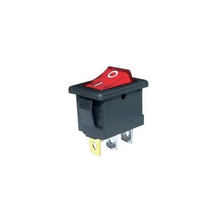 Intrerupator led mic rosu on/off