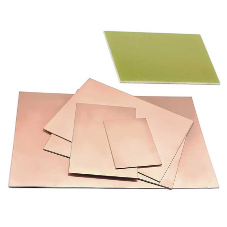 Płytka jednostronna pokryta FR4 10×20 cm