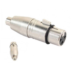 Adaptor XLR mama - RCA mama