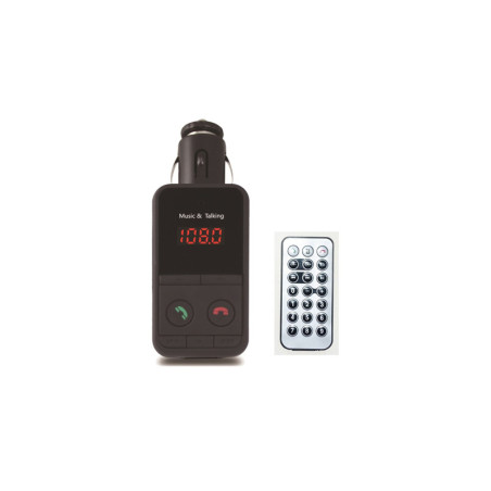 Car MP3 player with transmitter and handsfree BT