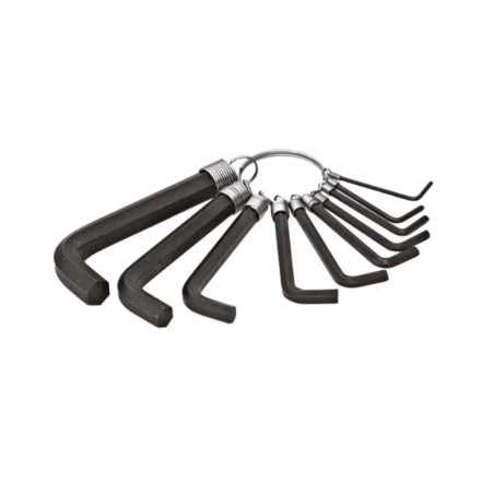Klucz imbusowy średni 90mm (1,5–10mm – zestaw 10 szt.)