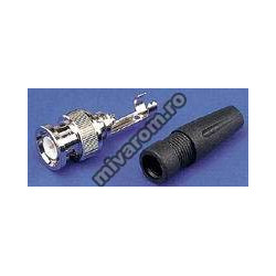 BNC male screw-on connector