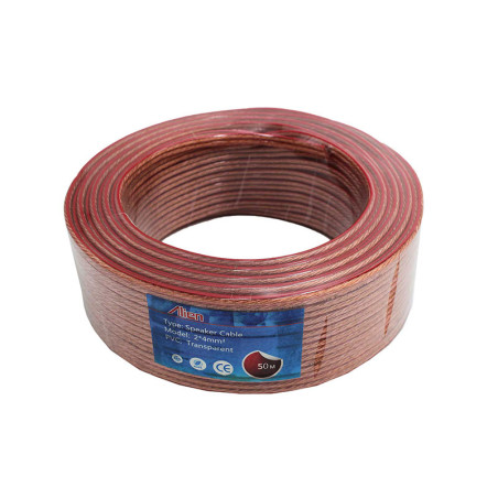 Speaker cable transp 2x4mm roll 50m