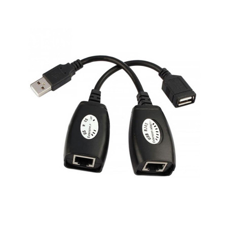 USB-UTP-Verlängerungskabel 50m