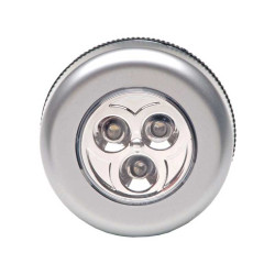 3 LED spot with adhesive on batteries