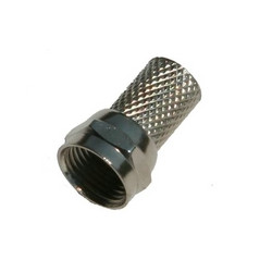 F-Stecker 6,6mm ohne Dichtung